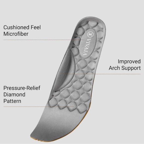 Vivaia Boots Comfy Fabric Tan Zip Up 8 - Picture 11 of 13